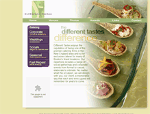 Tablet Screenshot of differenttastes.com